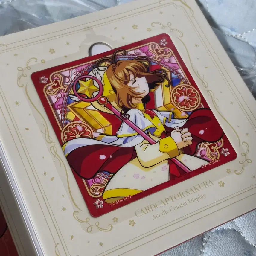 [BUNJANG] Cardcaptor Sakura Design G Acrylic Coaster / 카드캡터체리 카캡체 아크릴 코스터 디자인 G 버전