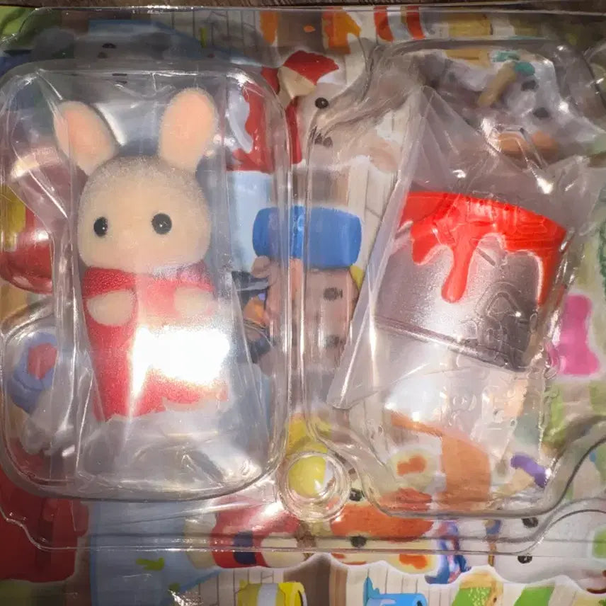 [BUNJANG] Sylvanian Families Baby Architects Rabbit Blind Bag Figure / 실바니안 블라인드팩 아기 건축가 토끼