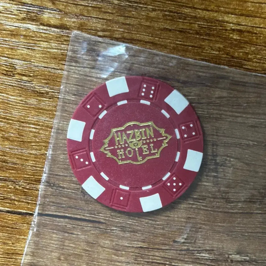 [BUNJANG] Has Been Hotel 2026 Level Up Limited Edition Poker Chip / 해즈빈 호텔 2026 lvlup 레벨업 한정 굿즈 포커칩
