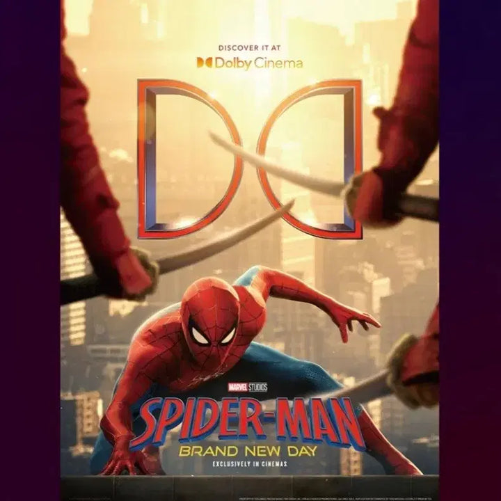 [BUNJANG] Spider-Man: Into the Spider-Verse Bundle Set Original Tickets &amp; Dolby Posters / 3종 일괄) 스파이더맨 브랜드 뉴 데이 오리지널 티켓 돌비 포스터
