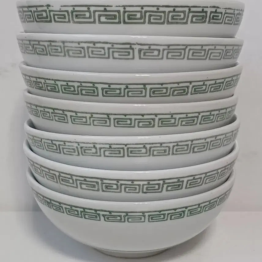 [BUNJANG] Joseon Dynasty White Porcelain Rice Bowl Set with &