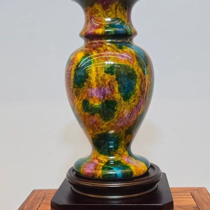 [BUNJANG] Chilchaeok Jade Vase and Mineral Stone / 26072911 좋은 기운을 내뿜는 칠채옥 화병 광물 수석 팝니다