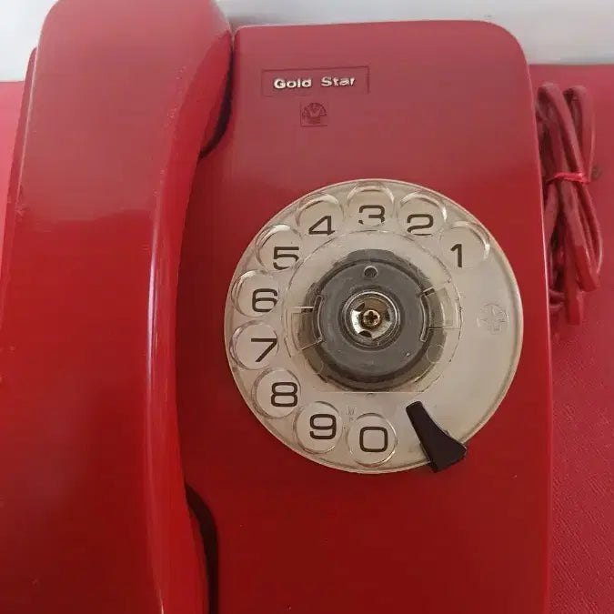 [BUNJANG] Goldstar Retro Wired Telephone / 골드스타 전화기 레트로 옛날 유선 전화기