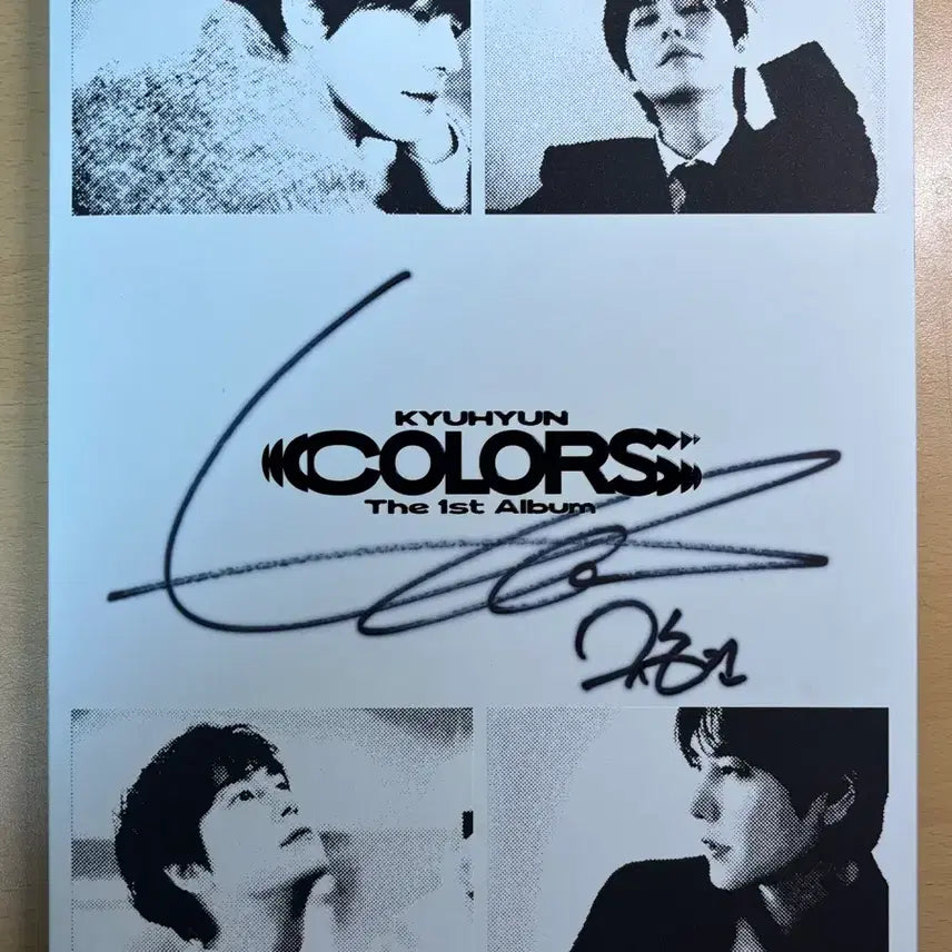 [BUNJANG] Kyuhyun Colors Signed Album / 규현 Colors 싸인 앨범