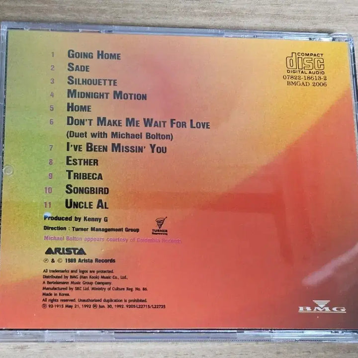 [BUNJANG] Kenny G Live CD / Kenny G - Live (CD)