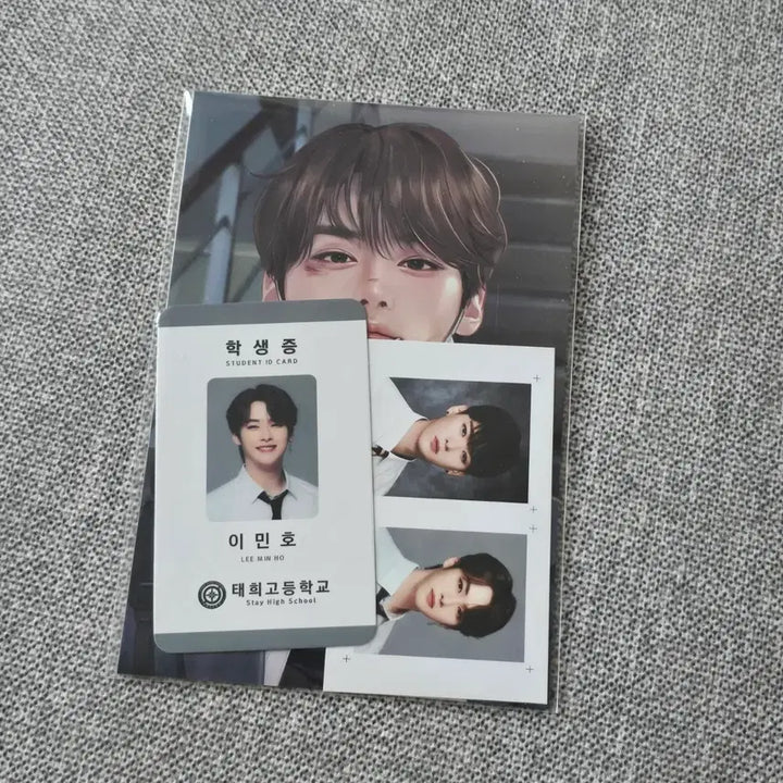 [BUNJANG] Stray Kids Lee Know 2024 Birthday Cafe POB Student ID / 스트레이키즈 스키즈 리노 생일카페 특전 생카 팬아트 학생증 2024년 굿즈