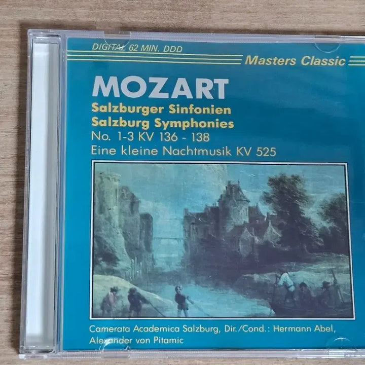 [BUNJANG] Mozart Salzburger Symphonies Nos. 1-3 / Eine kleine Nachtmusik KV 525 CD / Mozart - Salzburger Sinfonien Nos. 1-3 / Eine kleine Nachtmusik KV 525 (수입CD)