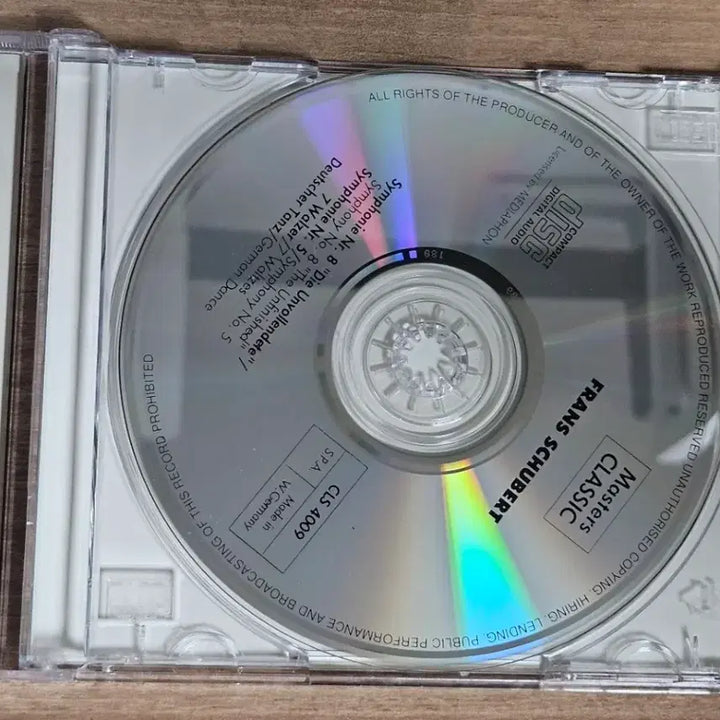 [BUNJANG] Schubert Symphony No. 8 "Unfinished" &amp; Symphony No. 5, 7 Waltzes, German Dance CD / Schubert - Symphony No. 8 "Unfinished" / Symphony No. 5 / 7 Waltzes / German Dance (수입CD)