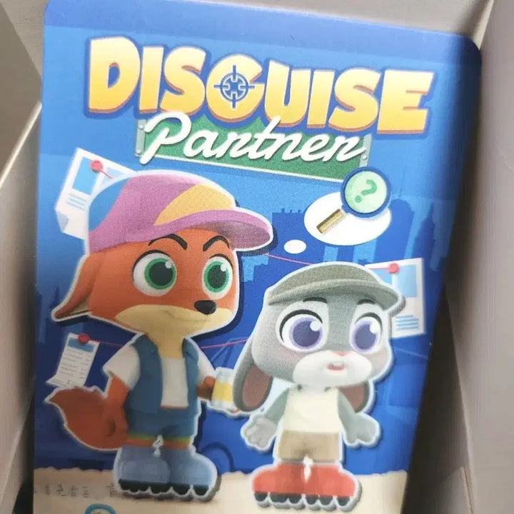 [BUNJANG] Zootopia Disguise Partners Blind Box Rollerblade Version Figure / 주토피아 피규어 변장 파트너 블라인드 박스 롤러브레이드 버전 disguise partners