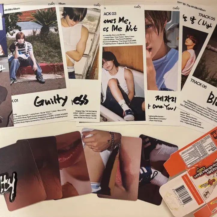 [BUNJANG] Taemin Guilty Archive Box Unsealed Album / 태민 길티 아카이브 박스 개봉앨범