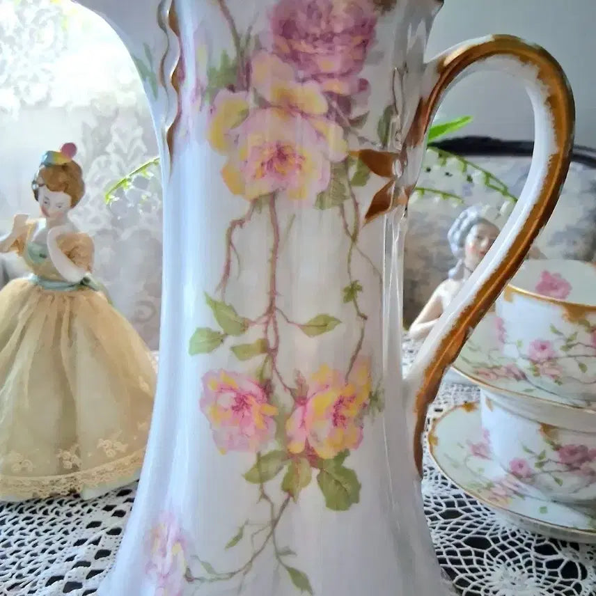 [BUNJANG] Haviland Baltimore Rose Pot / 프랑스 하빌랜드 발티모어로즈 팟