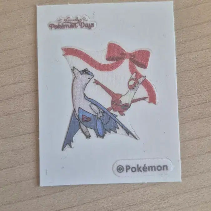 [BUNJANG] Latias &amp; Latios Pokémon Stickers / 러블리 라티오스와 라티아스