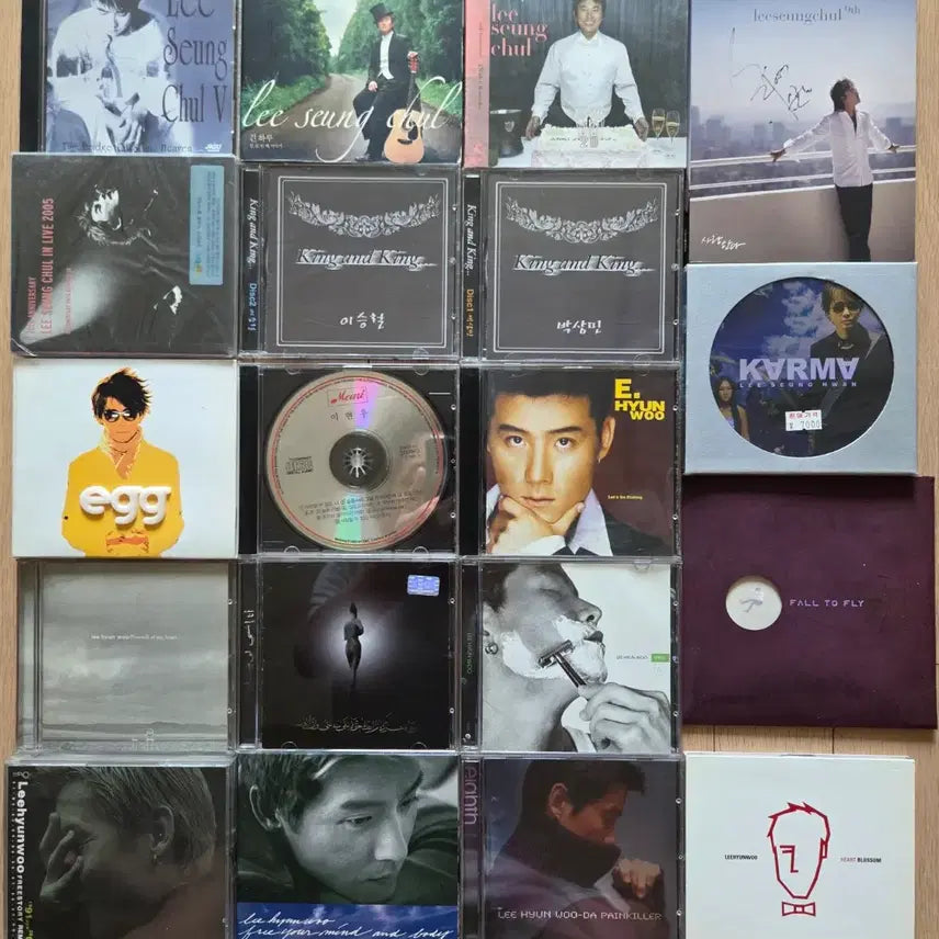 [BUNJANG] Lee Seung-chul, Lee Seung-hwan, Lee Hyun-woo Studio Albums Collection (CDs) / 이승철 이승환 이현우 1~10집  cd