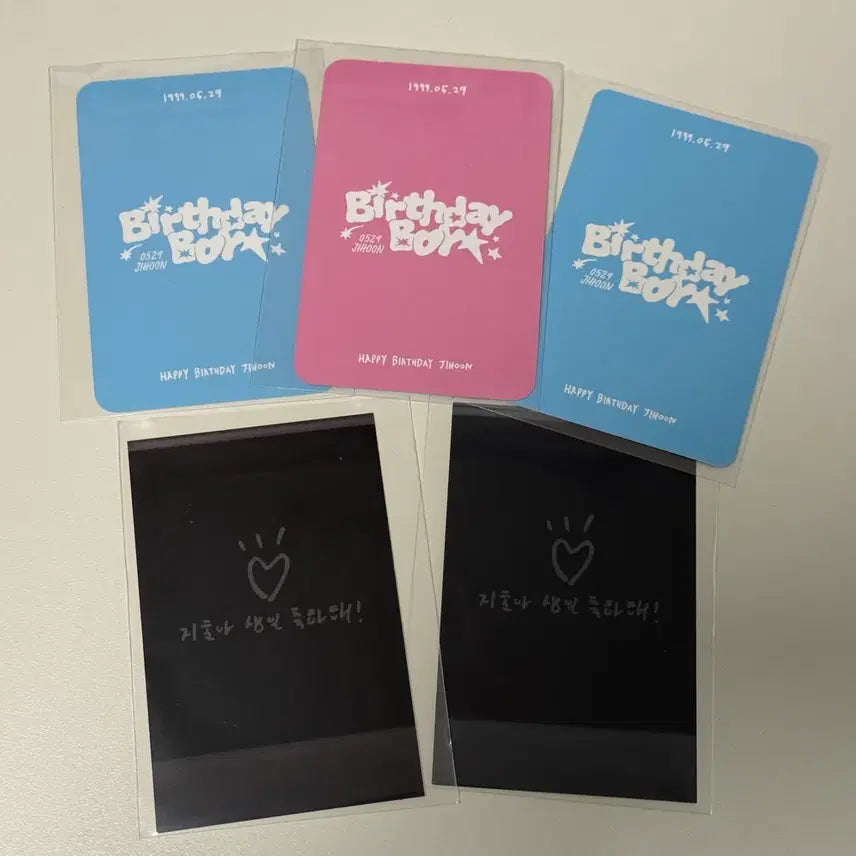 [BUNJANG] Park Ji Hoon 2025 Birthday Boy Photopackage Bundle Set / 박지훈 2025 Birthday Boy 생일카페 생카 포토패키지 포토카드 일괄