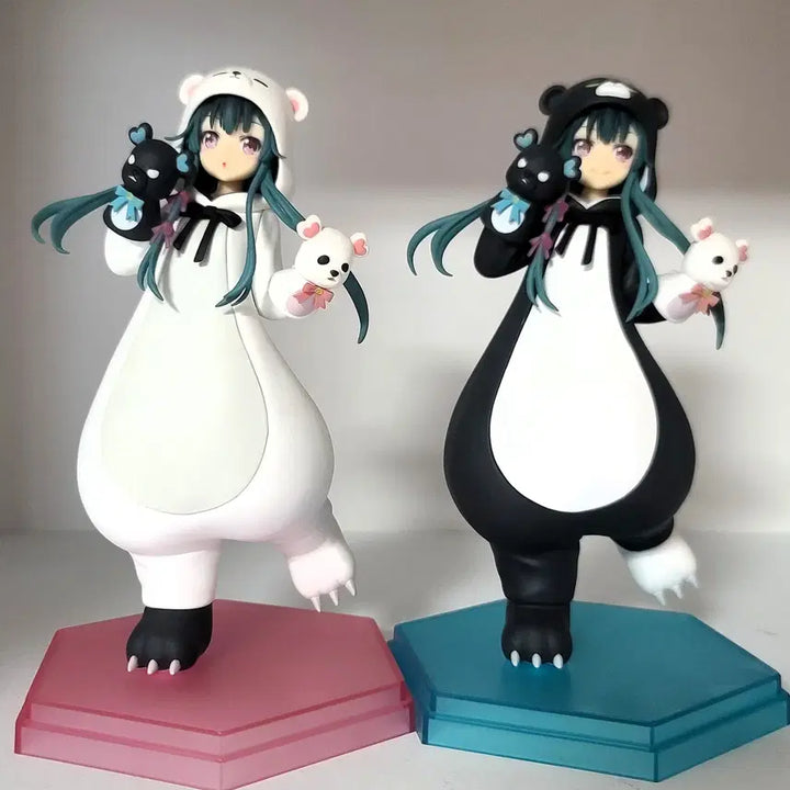 [BUNJANG] Good Smile Company POP UP PARADE Yuna White Bear 2 Figure Set (Opened) / (택포)굿스마일 컴퍼니 POP UP PARADE 곰 곰 곰 베어 유나,하얀곰 2종 개봉품 일괄판매합니