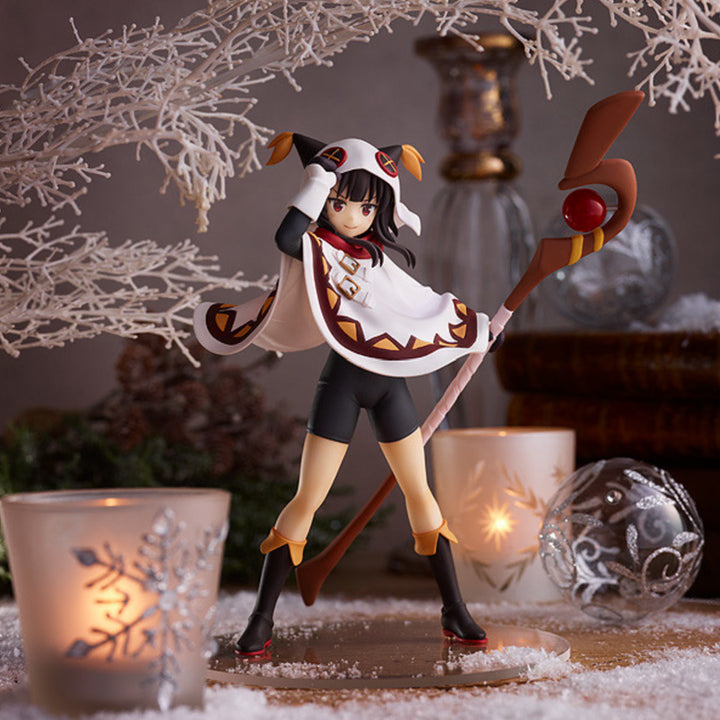 [BUNJANG] Good Smile Company POP UP PARADE Megumin Winter Uniform Version (Opened) / (택포)굿스마일컴퍼니 POP UP PARADE 이멋진 세계에 축복을 메구밍 동복버전 개봉품 팝니다