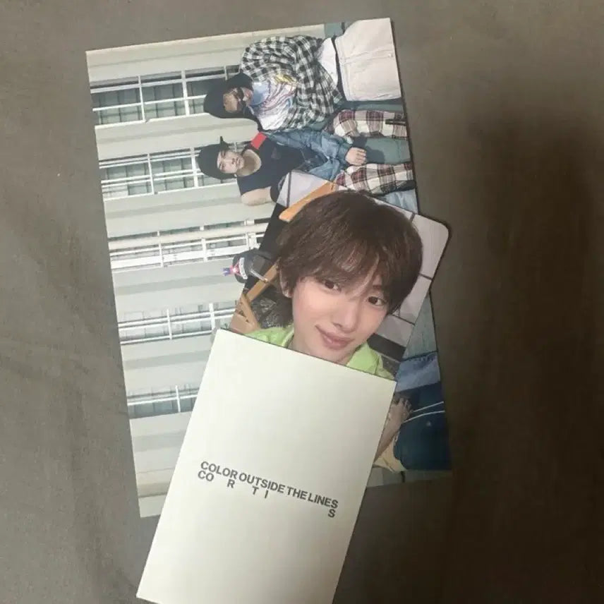[BUNJANG] Cortez Joohoon 1st Album Color Outside The Lines Photocard &amp; Postcard Set / 코르티스 주훈 공방 포카 양도