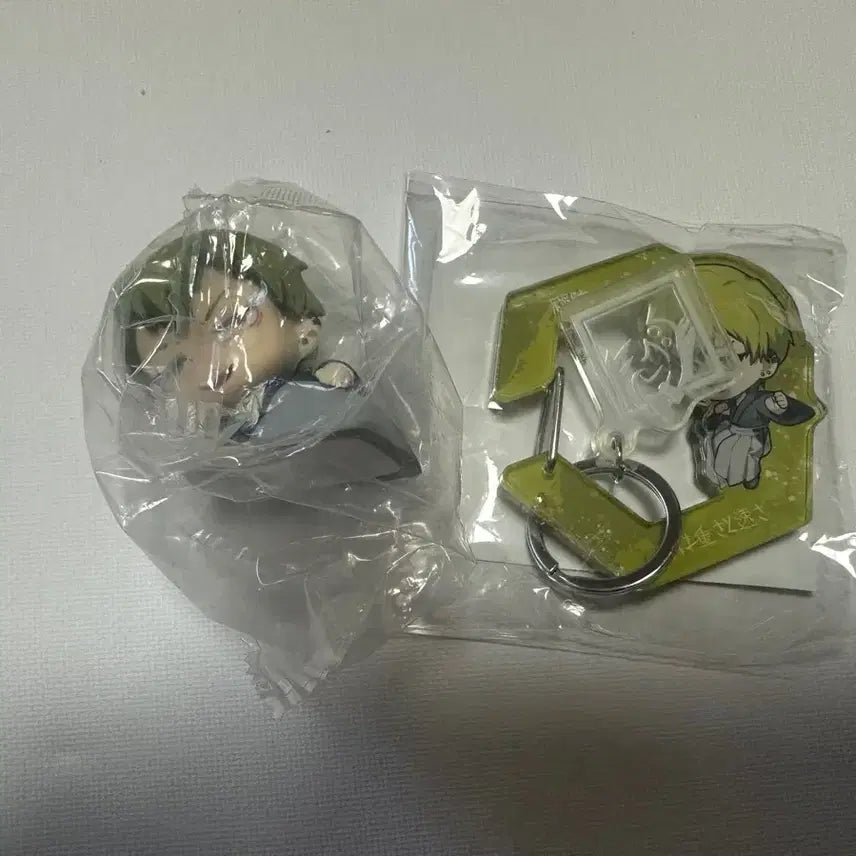 [BUNJANG] Jujutsu Kaisen Zenin Naoya Carabiner &amp; Onemutan Gacha Bundle (Sealed) / 미개봉/일괄) 주술회전 팬베이스 팝업 젠인 나오야 카라비너+나오야 오네무탄 가챠