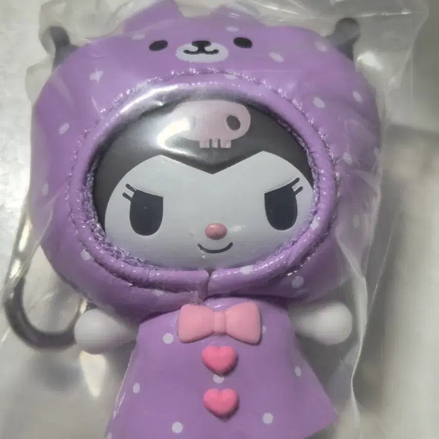 [BUNJANG] Sanrio Kuromi Chibi-to-mo 4th Edition Raincoat Figure (Sealed) / 미개봉, 박스O) 우비 쿠로미 치비토모 4탄