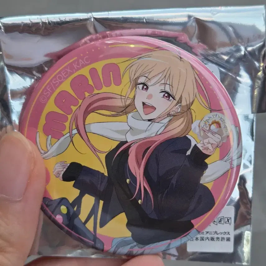 [BUNJANG] My Dress-Up Darling Marin Kitagawa GiGo Popup Limited Can Badge / 그비돌 그 비스크 돌은 사랑을 한다 키타가와 마린 GiGo 팝업 한정 캔뱃지 판매