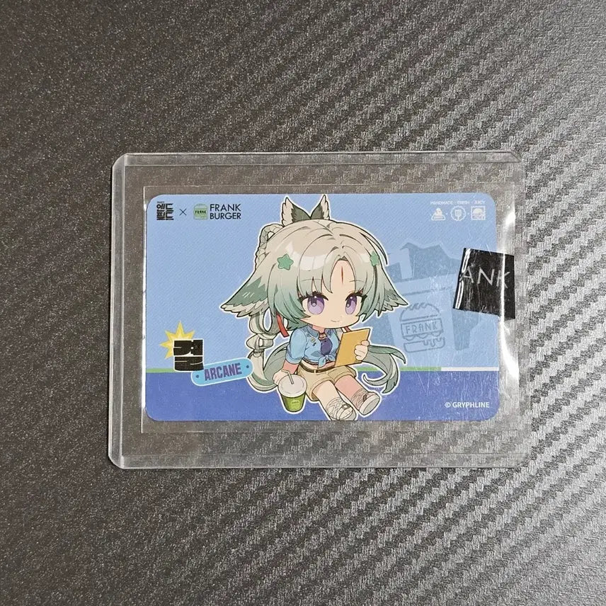 [BUNJANG] Arknights Endfield Frank Burger Collaboration Photocard (Unused Code) / 명일방주 엔드필드 결 포토카드 코드 미사용 프랭크버거 콜라보