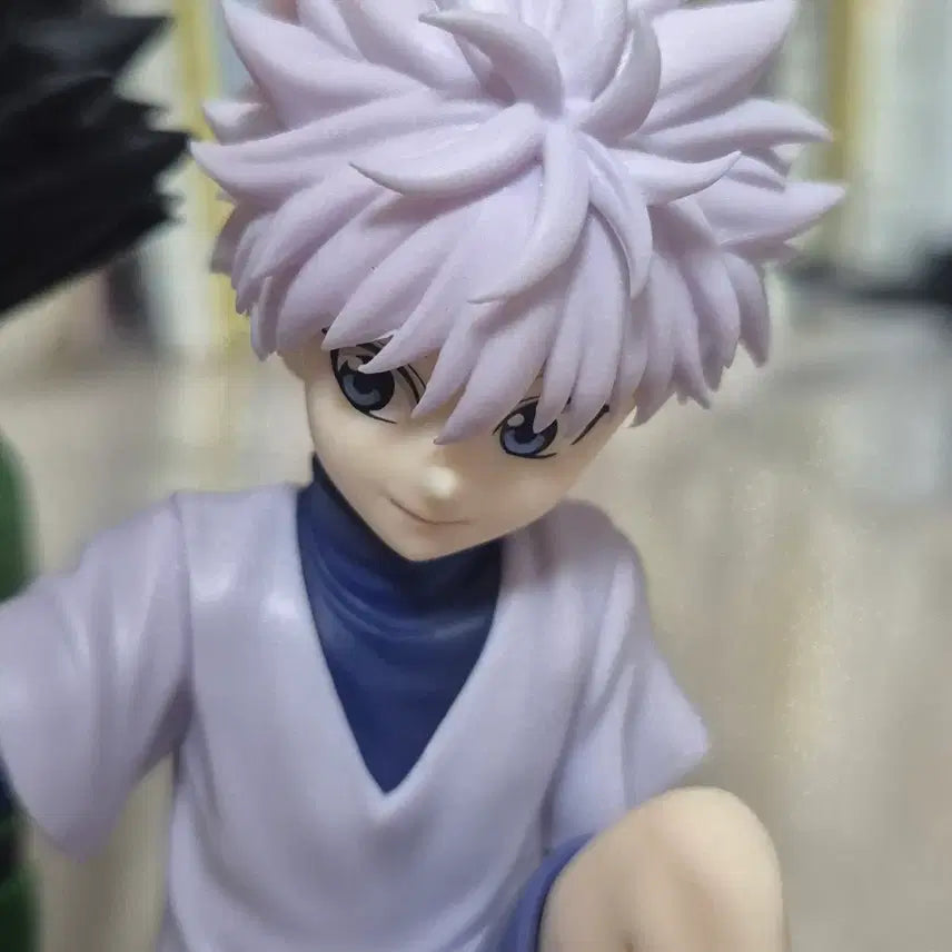 [BUNJANG] Hunter x Hunter Gon &amp; Killua Noodle Stopper Figures Bundle Set / 헌터헌터 곤 키르아 누들스토퍼