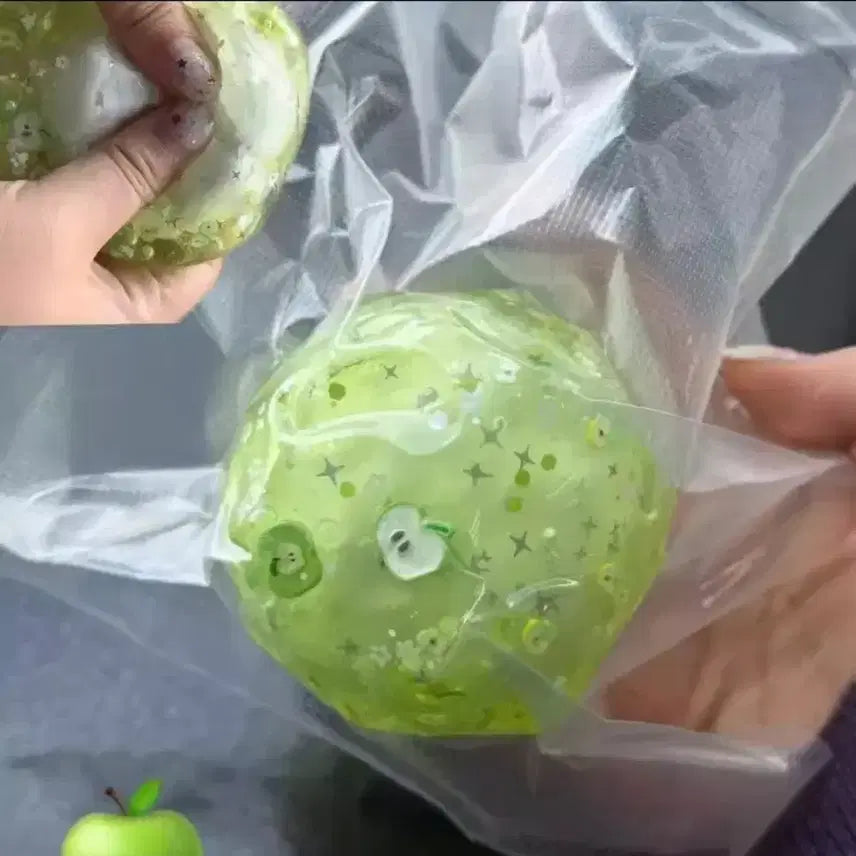 [BUNJANG] Sealed Crispy Apple Wack Poop Ball Slangy / (미개봉) 청사과 콰삭 왁뿌볼 슬랑이