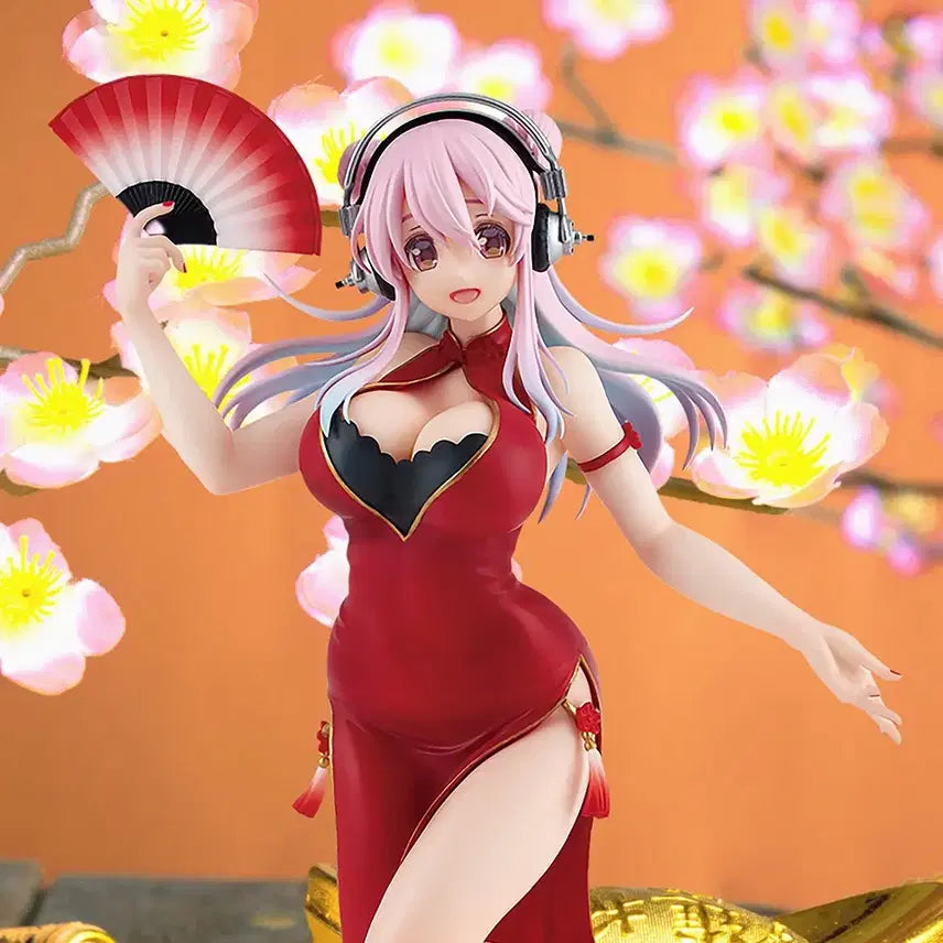 [BUNJANG] FURYU Super Sonico Trio Try It Sonico China Dress ver. Figure (Sealed) / 미개봉)후류 슈퍼 소니코 trio try it 피규어 소니코 차이나드레스 ver
