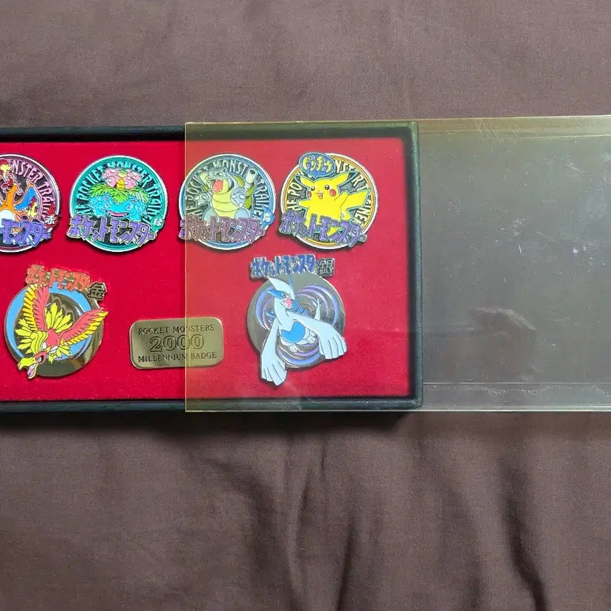 [BUNJANG] Pokemon Millennium 2000 Pin Badge Set (Charizard, Bulbasaur, Blastoise, Pikachu, Ho-Oh, Lugia) / 포켓몬스터 2000년 밀레니엄 핀뱃지 세트  : 리자몽, 이상해씨, 거북왕, 피카츄, 칠색조, 루기아