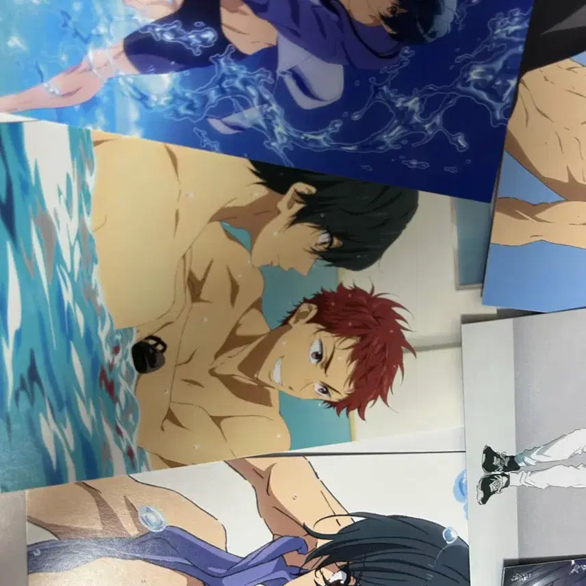[BUNJANG] Free! The Final Stroke Part 1 6th Week Theater Postcard Card Bundle Set - Rin &amp; Ikuya / 일괄) 프리free!전편 6주차 특전 린 이쿠야 극장판 엽서 카드