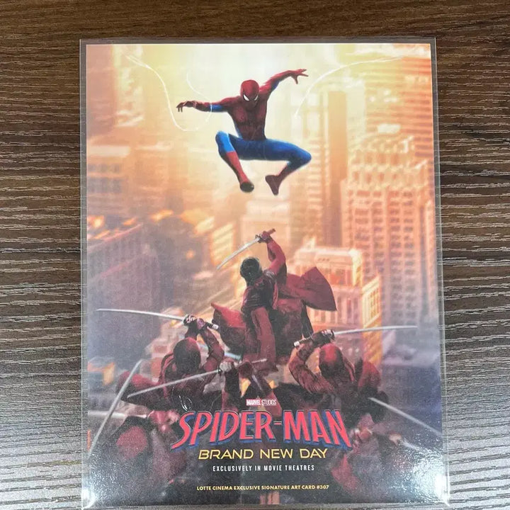 [BUNJANG] Spider-Man Brand New Day Art Card / 스파이더맨 브랜드 뉴 데이 아트카드