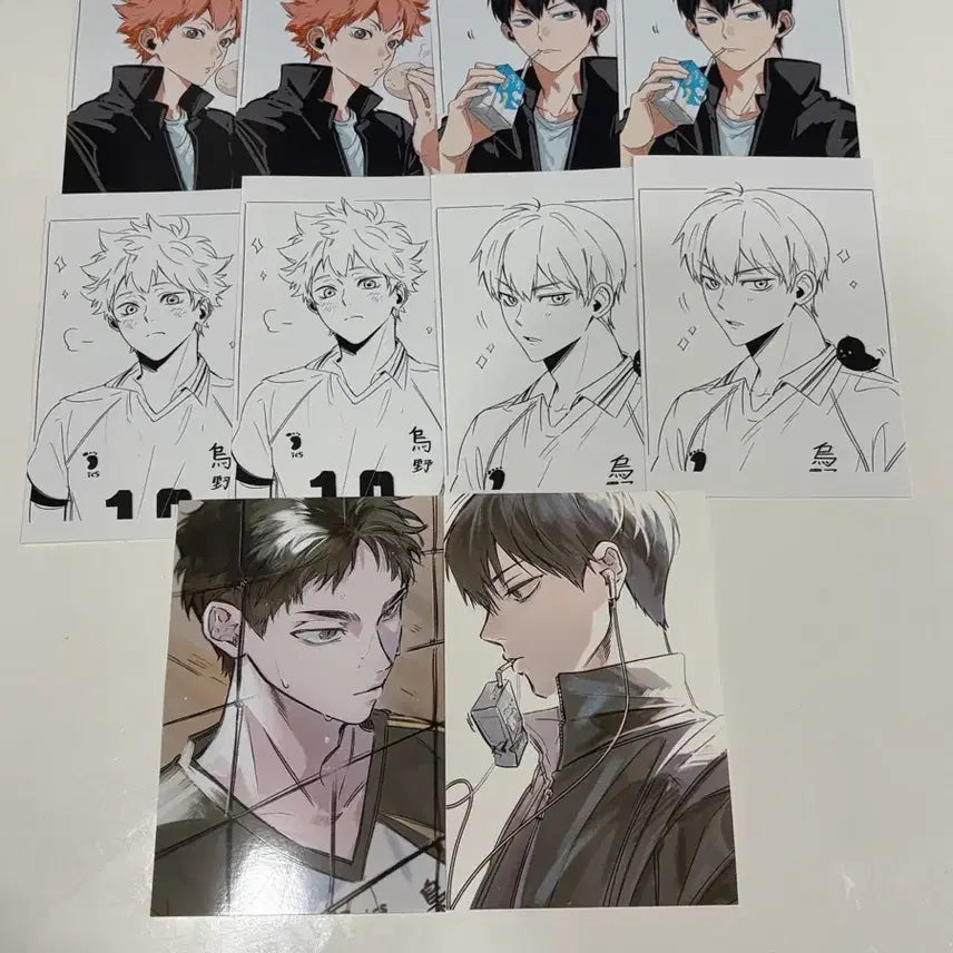 [BUNJANG] Haikyuu!! Printing Box Templates by Ana-nim &amp; Bok-eo-nim / 하이큐 프린팅박스 프박 아나님 복어님