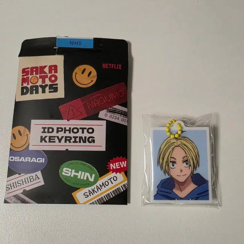 [BUNJANG] Sakura Days Asakura Shin Proof Photo Keychain / 사카모토 데이즈 아사쿠라 신 증명사진 키링