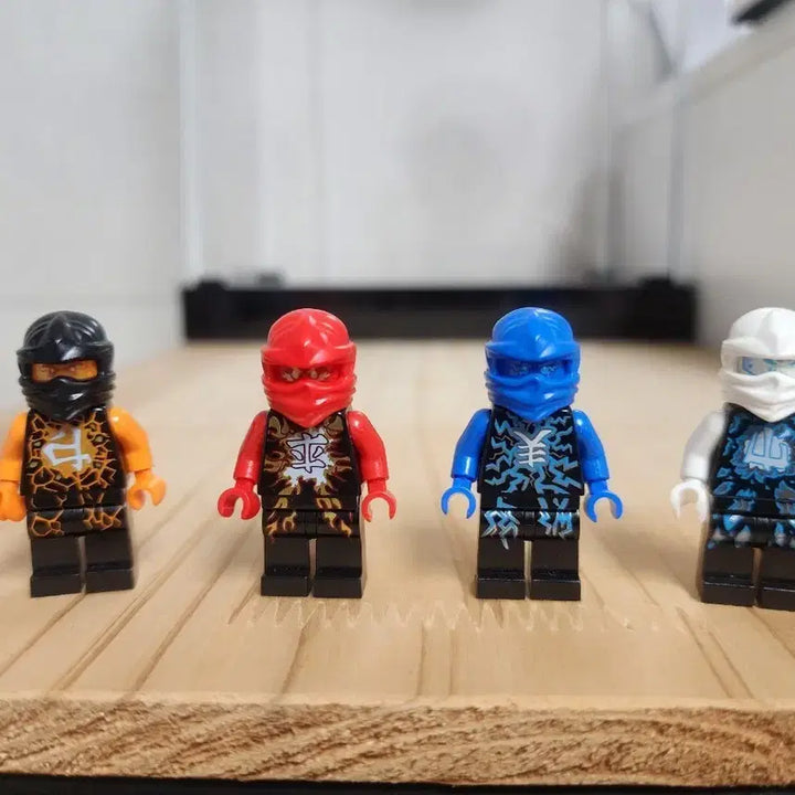 [BUNJANG] LEGO Ninjago Spinjitzu Figure 4-Set / 레고 닌자고 스핀짓주 피규어 4종 세트