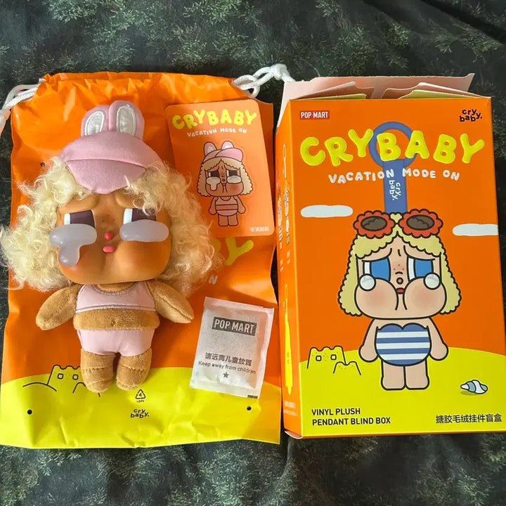 [BUNJANG] Popmart Crybaby Vacation Diary Doll Keyring Full Speed Sailing / 정품 새상품)팝마트 크라이베이비 휴가 일기 인형 키링 전속력 항해