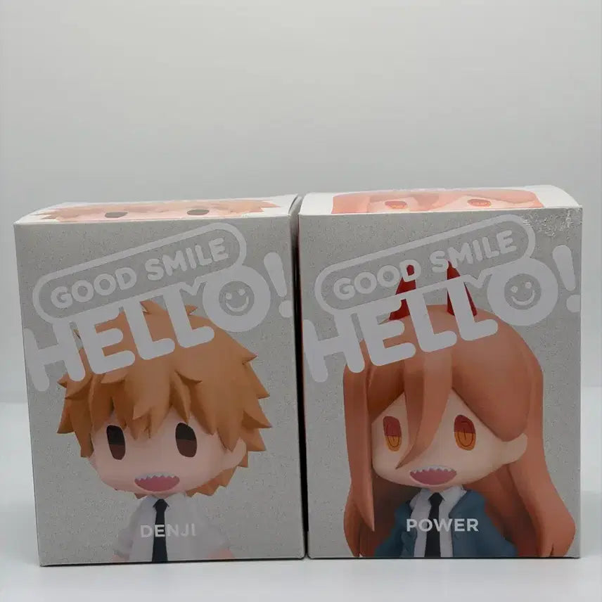 [BUNJANG] Good Smile Company Chainsaw Man Power &amp; Denji Figure Bundle Set / 굿스마일 헬로 체인소맨 파워,덴지 정품 피규어 일괄