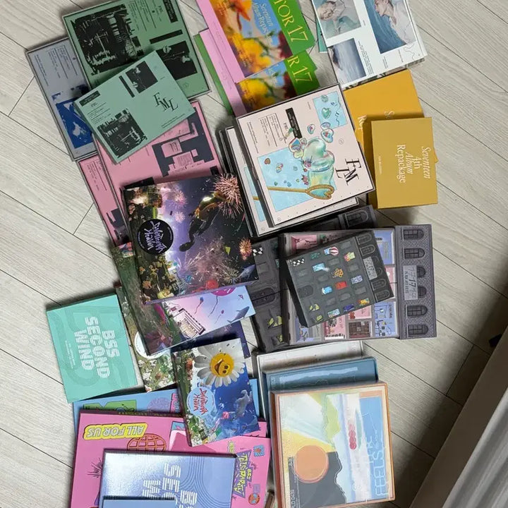 [BUNJANG] SEVENTEEN BSS (BooSeokSoon) SECTOR 17 &amp; Heaven Bundle Set / 최저가) 세븐틴 개봉앨범 일괄 fml 부석순 sector 17 heaven 위버스 특전 spill the feels 17 is right here bss second wind