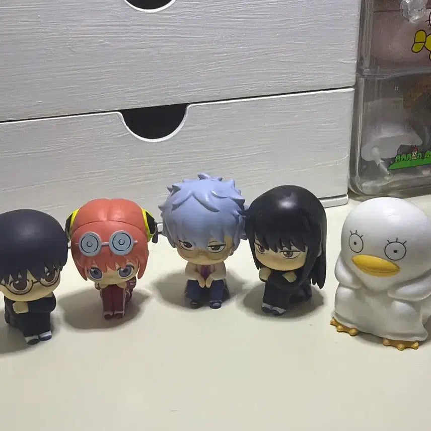 [BUNJANG] Gintama 3Z Nijigen Nomori Machiboke Gintoki Kagura Shinpachi Katsura Elizabeth Figure Bundle Set / 은혼 삼젯 마치보케 피규어 긴토키 카구라 신파치 카츠라 엘리자베스 일괄