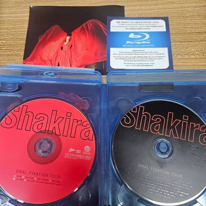 [BUNJANG] Shakira Oral Fixation Tour Blu-ray / 샤키라 오랄픽세이션 투어 블루레이