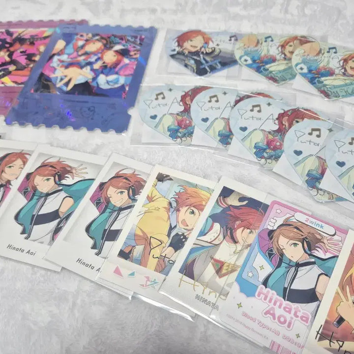 [BUNJANG] Ensemble Stars Twinkle Paper Goods Bundle Set Hinata Yuta / (미개봉) 앙스타 트윙크 지류 굿즈 일괄 히나타 유우타