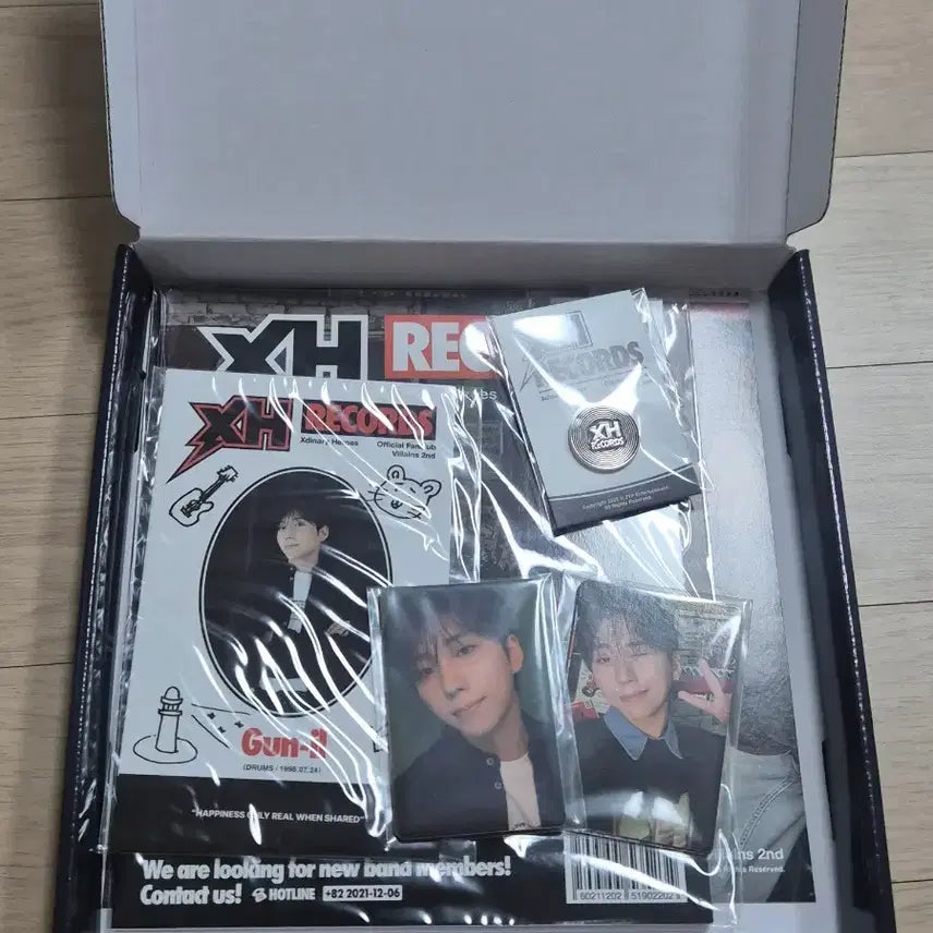 [BUNJANG] XDINARY HEROES Villains 2nd Official Membership Kit (Includes Slogan) - Sealed / (미개봉) 엑스디너리히어로즈 엑디즈 공식 빌런즈 2기 키트(슬로건 포함)