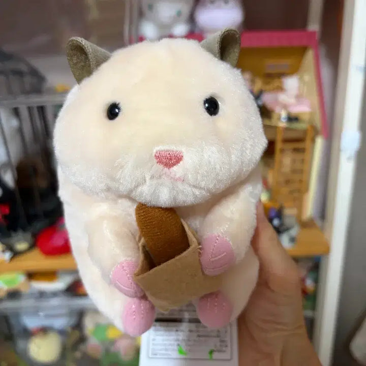 [BUNJANG] Skeletro Everyday Skeletro Doll with Bread Bag / 스케로쿠의 일상 빵봉지 든 스케로쿠 인형
