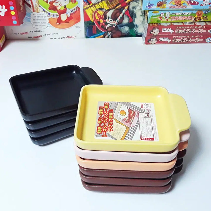 [BUNJANG] Tamaki Ceramic Toast Plate - Discontinued Japanese Import / 일본 타마키 도기 토스트 플레이트