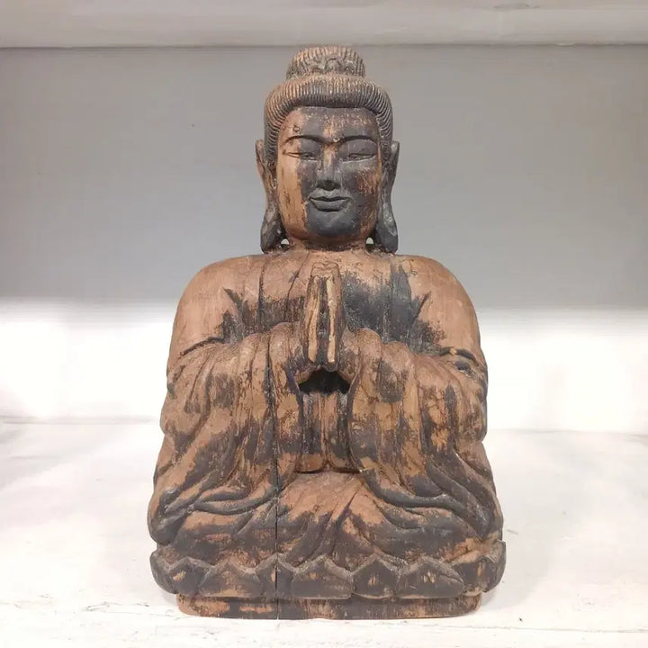 [BUNJANG] Authentic Antique Buddha Statue, Shakyamuni Buddha, Buddhist Art / 골동품 고미술품 진품 부처 석가모니 불상 명품 불교미술