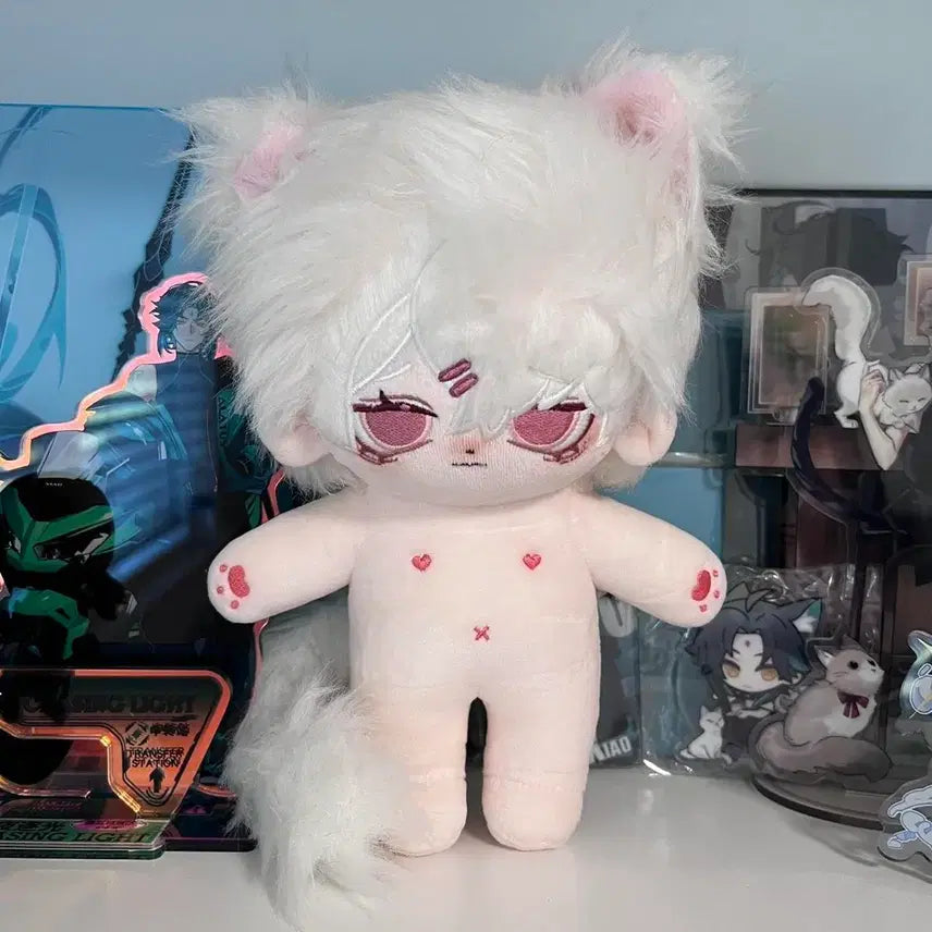 [BUNJANG] 20cm Peach Puppy Mascot Doll / 무속성 솜인형 솜깅 20cm 복숭아강아지