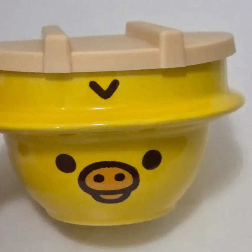 [BUNJANG] Rilakkuma Kiiro Rice Cooker Pot / 리락쿠마 키이로 솥밥 용기