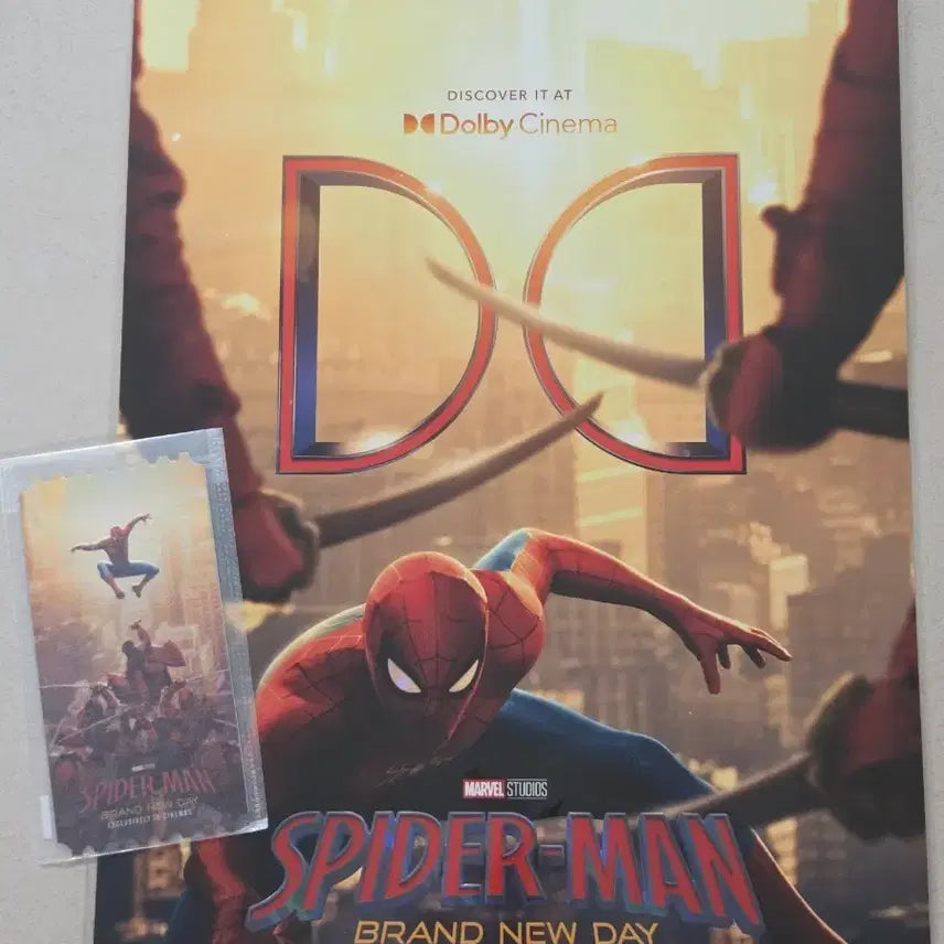 [BUNJANG] Spider-Man Brand New Day OST + Poster Set / 스파이더맨 브랜드뉴데이 오티+포스터