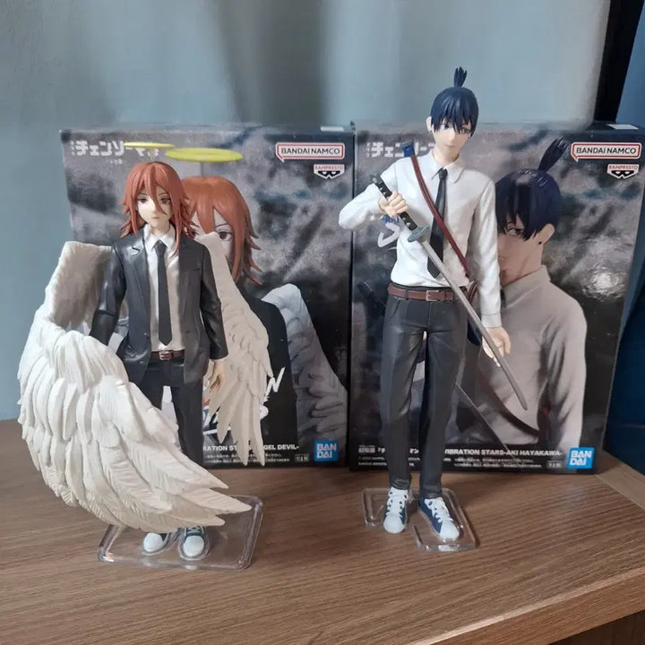 [BUNJANG] Chainsaw Man Aki &amp; Angel Vibration Stars Figures (Set of 2) / 오늘만 3.2) 체인소맨 아키&amp;천사 바이브레이션스타즈