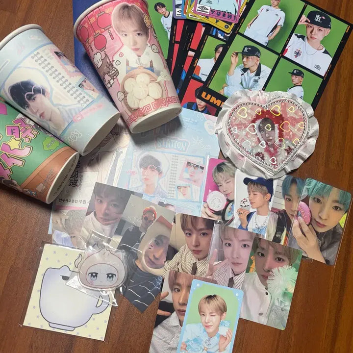 [BUNJANG] NCT Wish Official Goods &amp; Fan-made Goods Photocard Bundle Set (Yushi, Riku focus) / 급처 엔시티위시 공굿 비공굿  포카 일괄양도 (유우시리쿠위주)