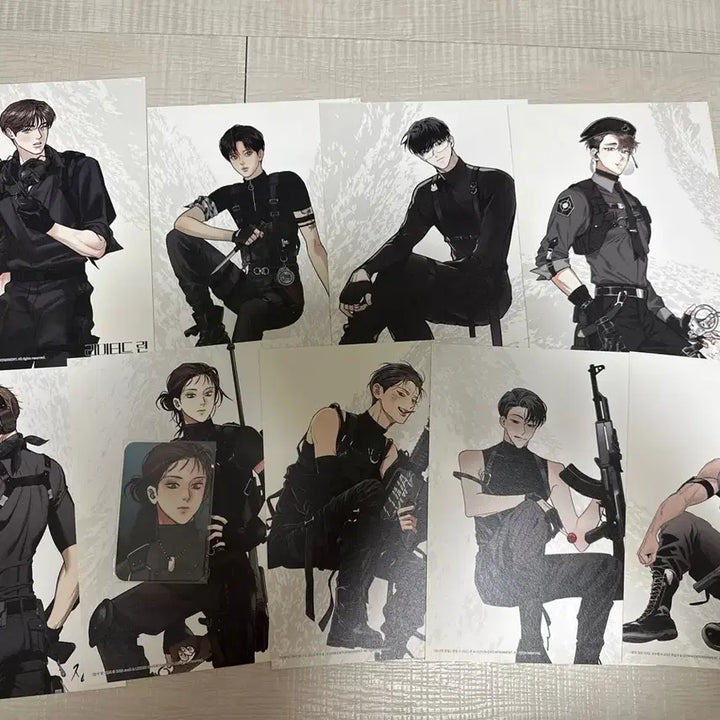 [BUNJANG] Heukmyoryeok Calendar Split Set 9 Photocards Bundle Set (incl. Yeonjo, Jinx Limited Run) / 흑묘력 달력분철 9장 연조포카 일괄판매 야화첩 징크스 리미티드런